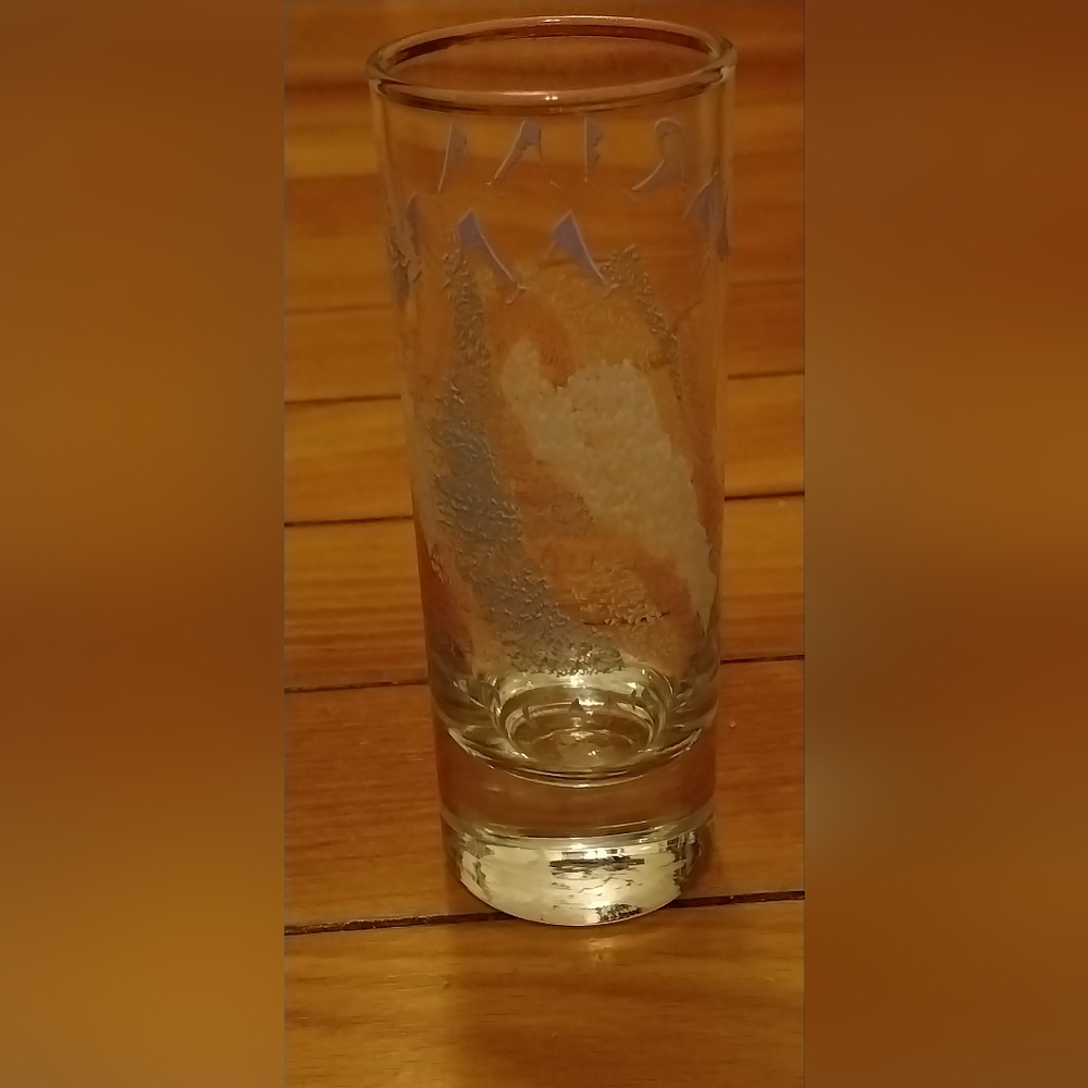 Grand Canyon Decorative Glass Shot Glass